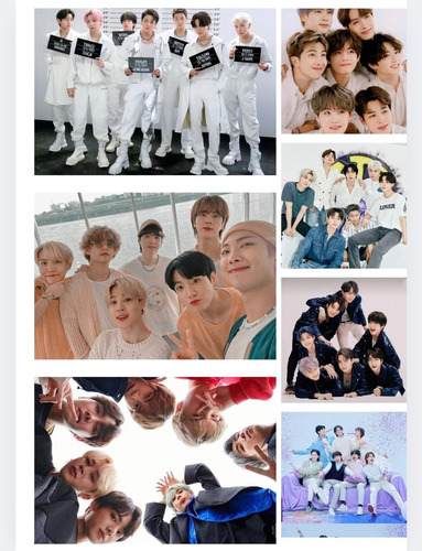 Bts 4 Posters , 18 Photocards, 3 Postales + Regalo