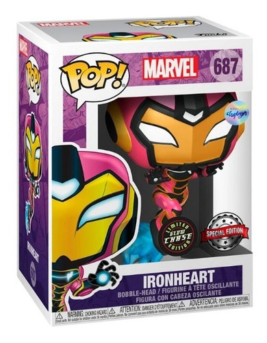 Imagen 2 de 2 de Funko Pop! Marvel: Ironheart | La Nueva Iron Man