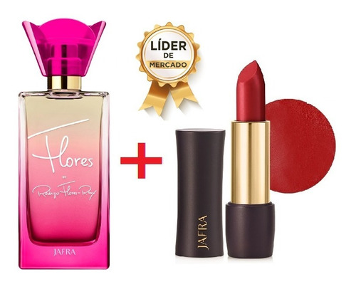 Perfume Flores Jafra Mujer + Labial + Envio Gratis 