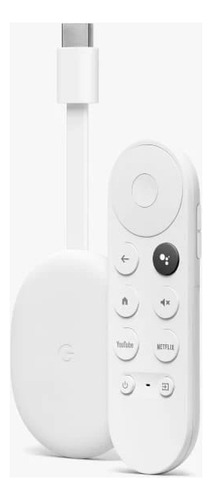Google Chromecast 4 Con Google Tv Hd Blanco De Voz