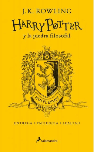 Harry Potter Y La Piedra Filosofal (hufflepuff - Amarillo) -