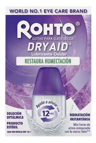 Promo Caducidad Rohto Dry Solución Oftálmica 10 Ml