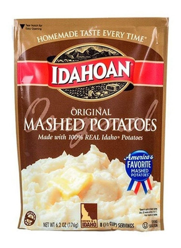 Idahoan Original Mashed Potatoes Puré Papa 176grs