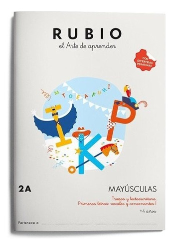 Mayãâºsculas Rubio 2a, De Varios Autores. Ediciones Técnicas Rubio - Editorial Rubio, Tapa Blanda En Español