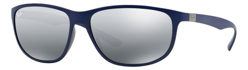 Lente Sol Ray Ban Liviano Azul Mate - Óptica Ariel Color Blue Lente Grey Varilla Matte Blue Armazón Matte Blue