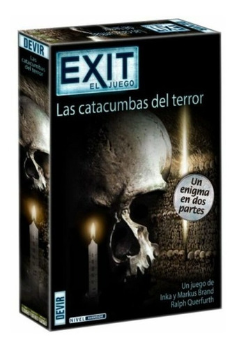 Juego De Mesa Exit 9 Las Catacumbas Del Terror Original 