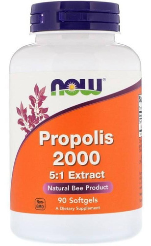 Própolis 2000 5:1 Extract 90 Softgels Now Foods