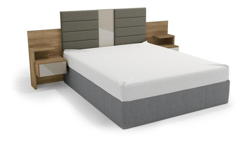 Cabeceira de cama box Kappesberg G290 263cm x 106cm Camurça freijó