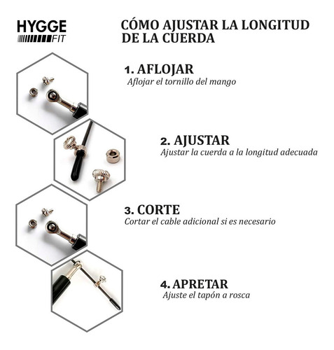 Imagen 5 de 10 de Soga Cuerda Saltar Aluminio Speed Rope Con Rulemanes Boxeo