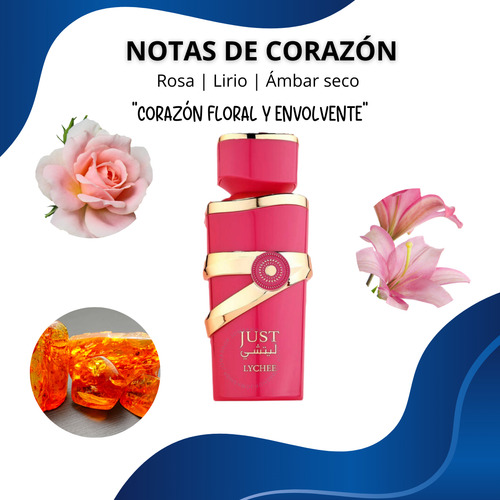 Perfume Just Lychee Eau De Parfum Unisex 100 Ml Original
