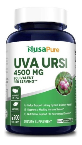 Uva Ursi 4500 Mg - 200 Uds