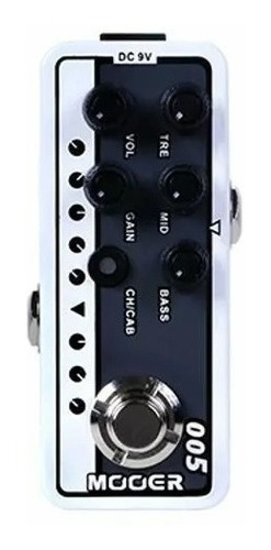 Imagem 1 de 3 de Pedal Mooer Pré Amp Brown Sound 3 M005