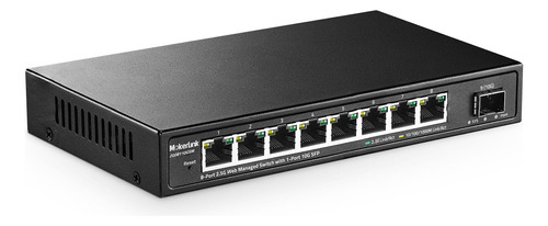 Conmutador Ethernet Administrado Mokerlink De 8 Puertos 2.5g