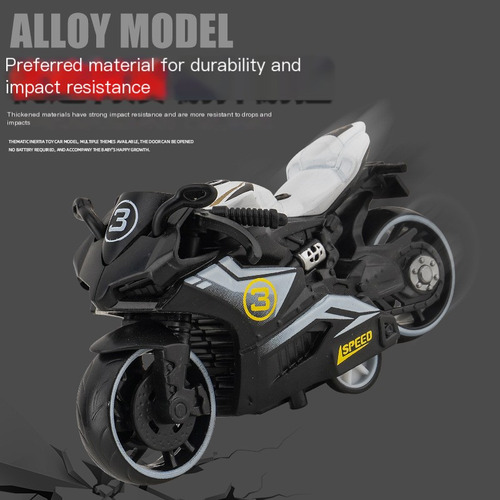 Juguete Para Motocicleta Con Motor De Aleación, Estilo 1 Dgc