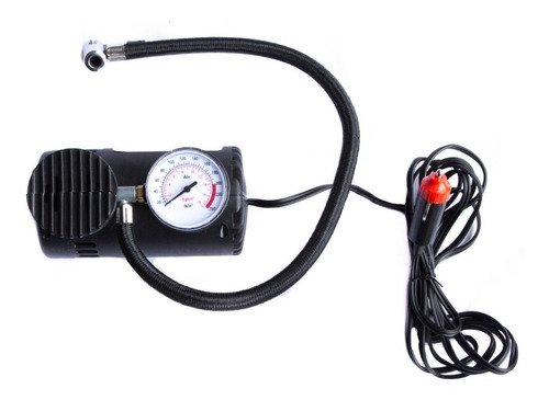 Mini Compresor Inflador D Aire 12v Auto C/ Medidor D Presion