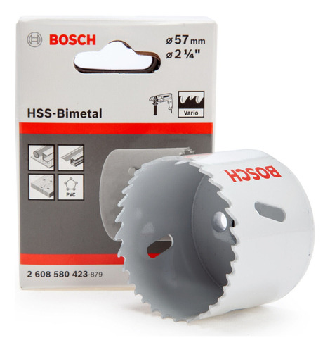 Sierra Copa Bimetálica 57 Mm Bosch. 