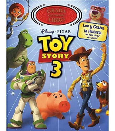 Libro C/ Sonido Graba Tu Propio Libro Toy Story 3