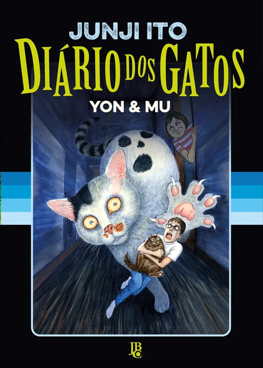 Capa de Diário dos Gatos de Junji Ito: Yon & Mu
