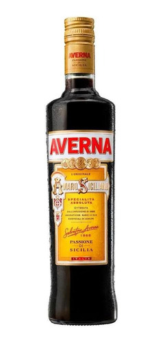 Aperitivo Italiano Averna Amaro Siciliano 700 Ml