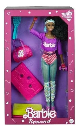 Muñeca Barbie Rewind Edición de los 80 Workin' Out 80 Christie Signature