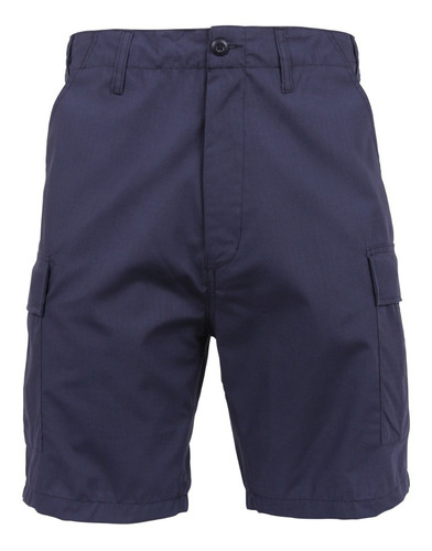 Short Tactico Swat Cargo Bermuda Ripstop Azul Marino Rothco