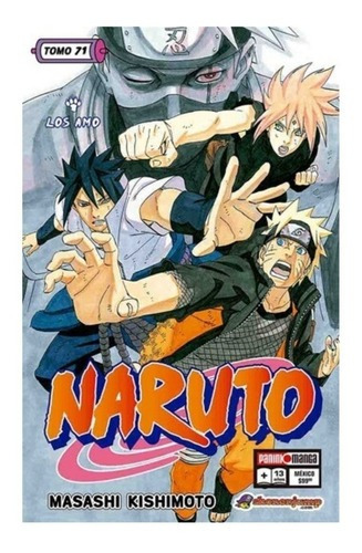 Naruto Manga Tomo Panini Anime Español