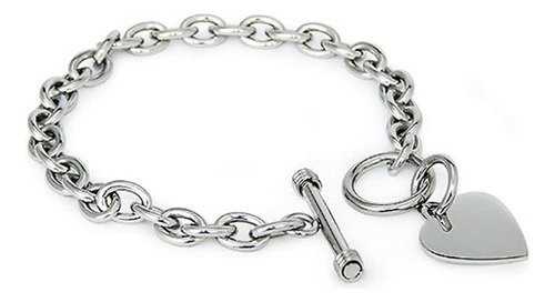 Brazalete Con Cadena De Acero Inoxidable Crazy2shop Con Cie.