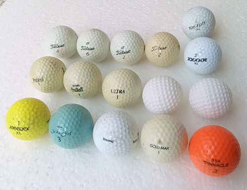 Pelotas De Golf Usadas Diferentes Marcas Y Usos