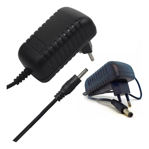 Fonte De Alimentação 9v 3v Plug 3.5mm X 1.5mm Xt-6017  Xtrad