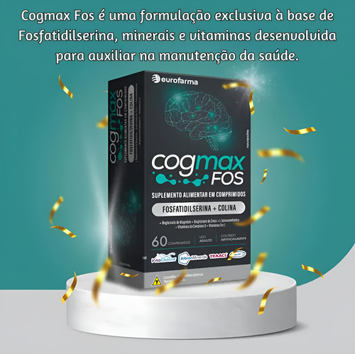 Cogmax Fos 60cps | Concentração, Memória E Desempenho