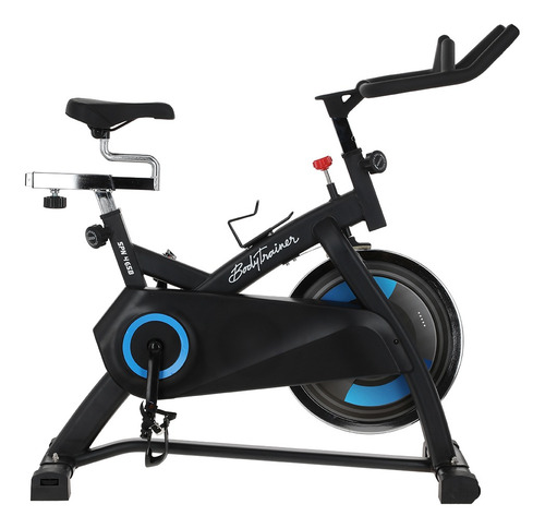 Bicicleta Spinning Bodytrainer Spn 465b Sistema De Correa Color Negro