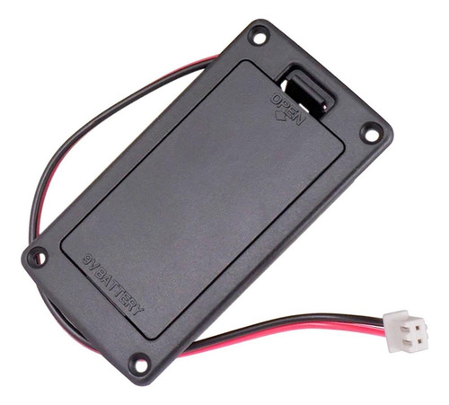 . Caja De Batería De 9v Soporte For Guitarra Activa Bajo