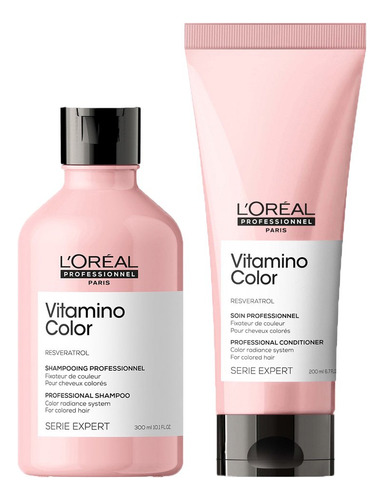  Loreal Serie Expert Vitamino Color Shampoo 10.1 Oz Y Acondic