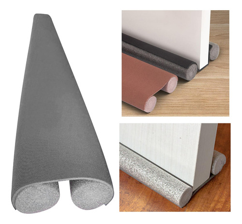 2 Tope Dodger Para Puerta, Aislamiento Debajo De La Gris