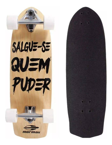 Skate Carver Mormaii Simulador De Surf Salgue-se Quem Puder