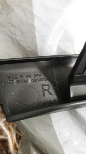 Buche Derecho Parachoque Delantero Honda Cr-v 2007 / 2011