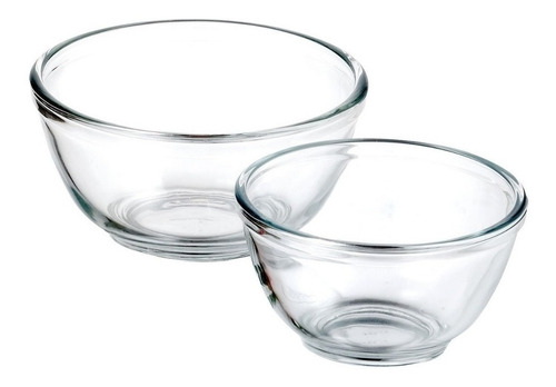 Imagen 2 de 5 de Bowl De Vidrio Templado Libbey Apto Horno Freezer 1 Litro