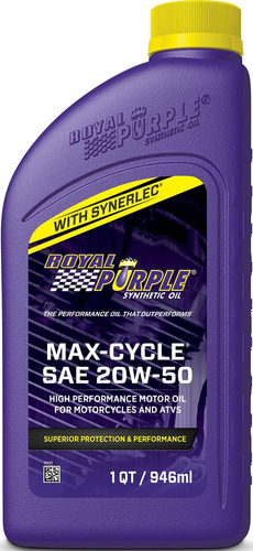 Max Cycle 20w-50 High Performance Synthetic Motorcycle ...