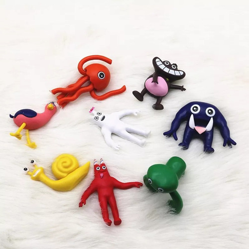 Figuras Anime Garten Of Banban Juguetes De Coleccion 8 Pcs