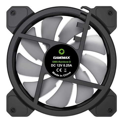 Imagem 5 de 7 de Fan Cooler Argb Gamemax Fn-12rainbow-d
