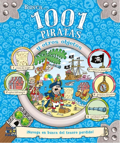 Busca 1001 Piratas Y Otros Objetos, De Igloo Books Ltd. Editorial Estudio Didáctico, Tapa Tapa Dura En Español