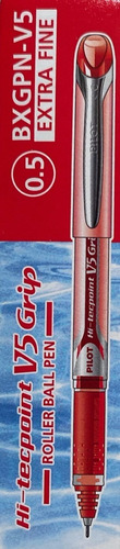 Lápiz Tinta Hi-tecpoint Grip V5 Rojo 0,5 Pilot - 12uni