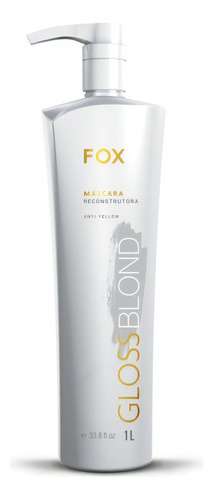 Máscara Progressiva Fox Gloss Blond 1l