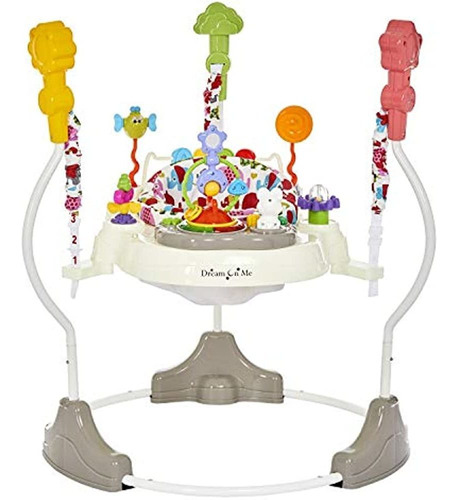 Dream On Me Zany 2-in-1 Activity And Center Bouncer In Eleph