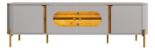 Hoga rack tv 75 juquehy blanco invierno natural color blanco invierno natural