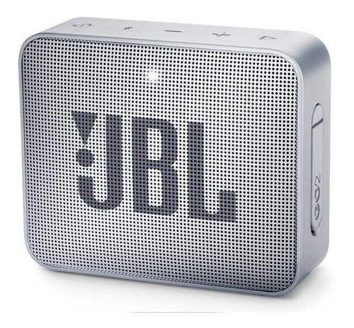 Caixa De Som Jbl Go 2 Bluetooth 3 Watts Prova Água Cinza(grey) Original Lacrada