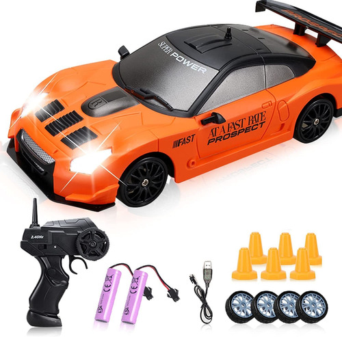 Coche De  Rol Remoto, Drift Rc Car 124 2.4ghz 4wd Alta ...