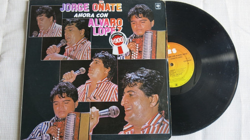 Vinyl Vinilo Lp Acetato Jorge Oñate Ahora Con Alvaro Lopez