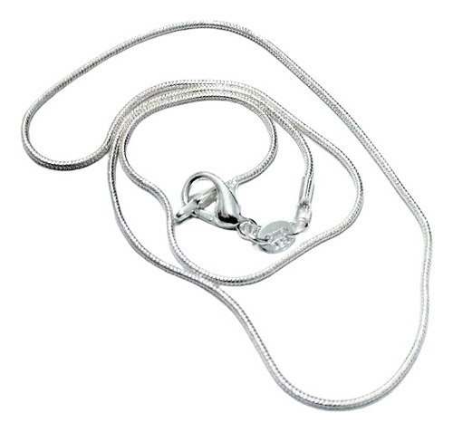 Collar Gargantilla 40cm De Plata S925, Grosor 1mm