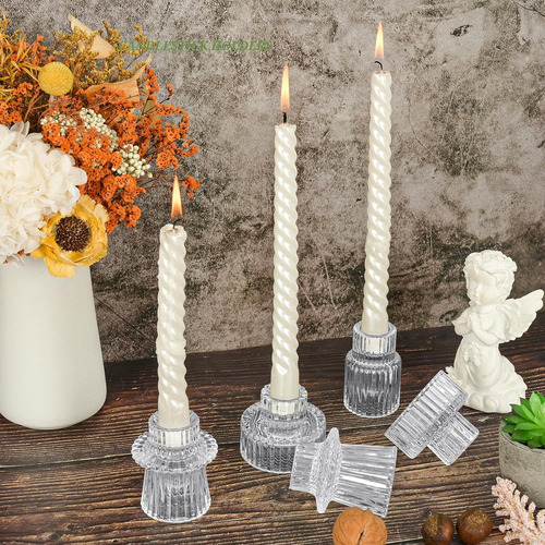 Conjunto De 6 Porta-velas Decorativos De Mesa, Porta-velas